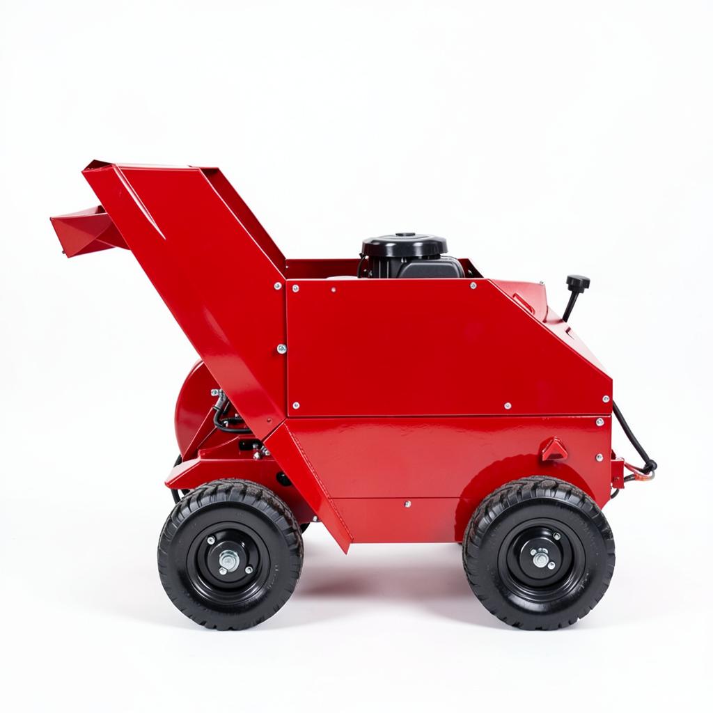 Broyeur de Végétaux Thermique B120 — 12 cm — vue arrière | Brass AgriTech