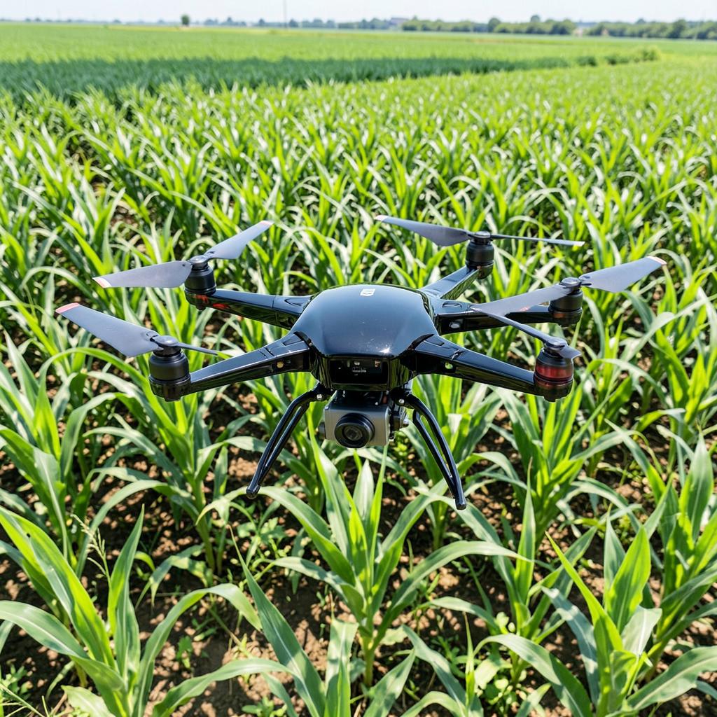 Drone Agricole AG30 — Réservoir 30 L — vue arrière | Brass AgriTech