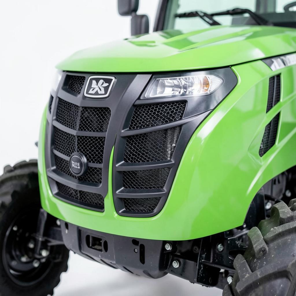 Mini-Tracteur 4×4 LX26 — Chargeur Frontal — vue de face | Brass AgriTech