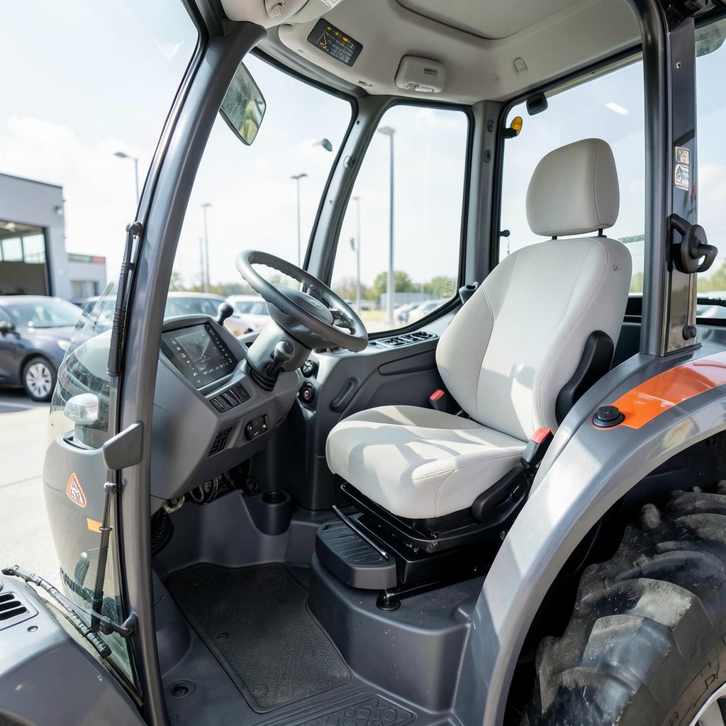 Mini-Tracteur 4×4 LX26 — Chargeur Frontal — vue arrière | Brass AgriTech