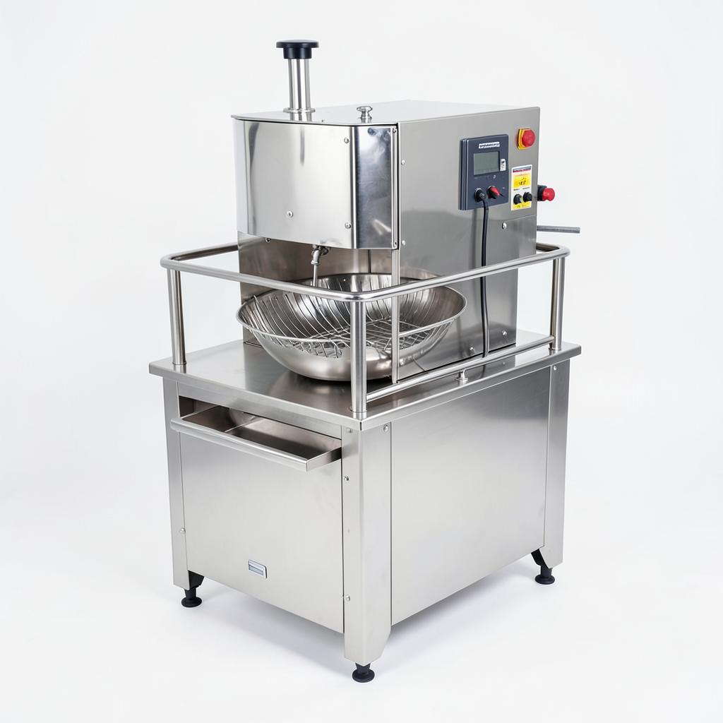 Plumeuse Automatique P70 — Inox — photo officielle | Plumeuse à tambour inox pour volailles, rendement jusqu'à 8 sujets par cycle.