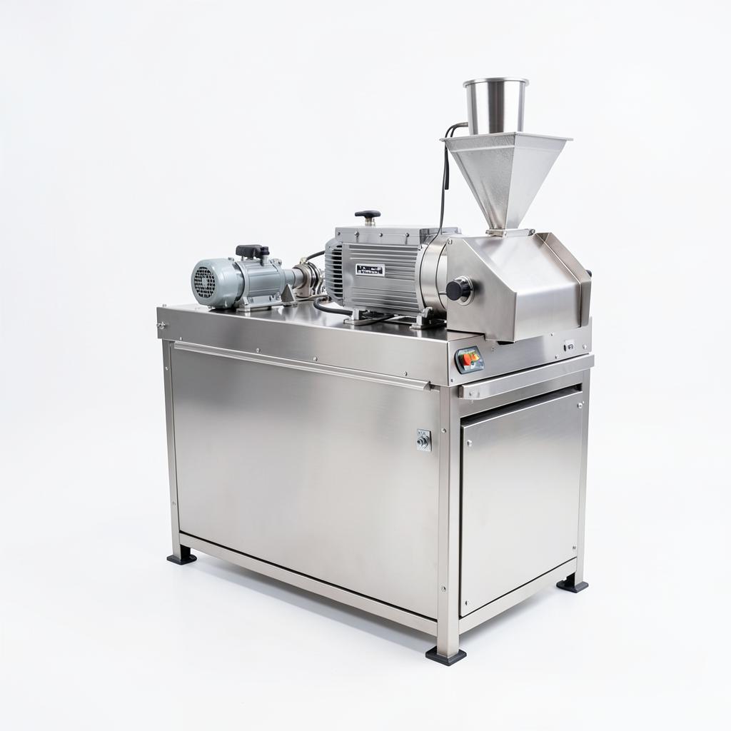 Presse à Huile PH15 — 15 kg/h — vue de profil | Brass AgriTech