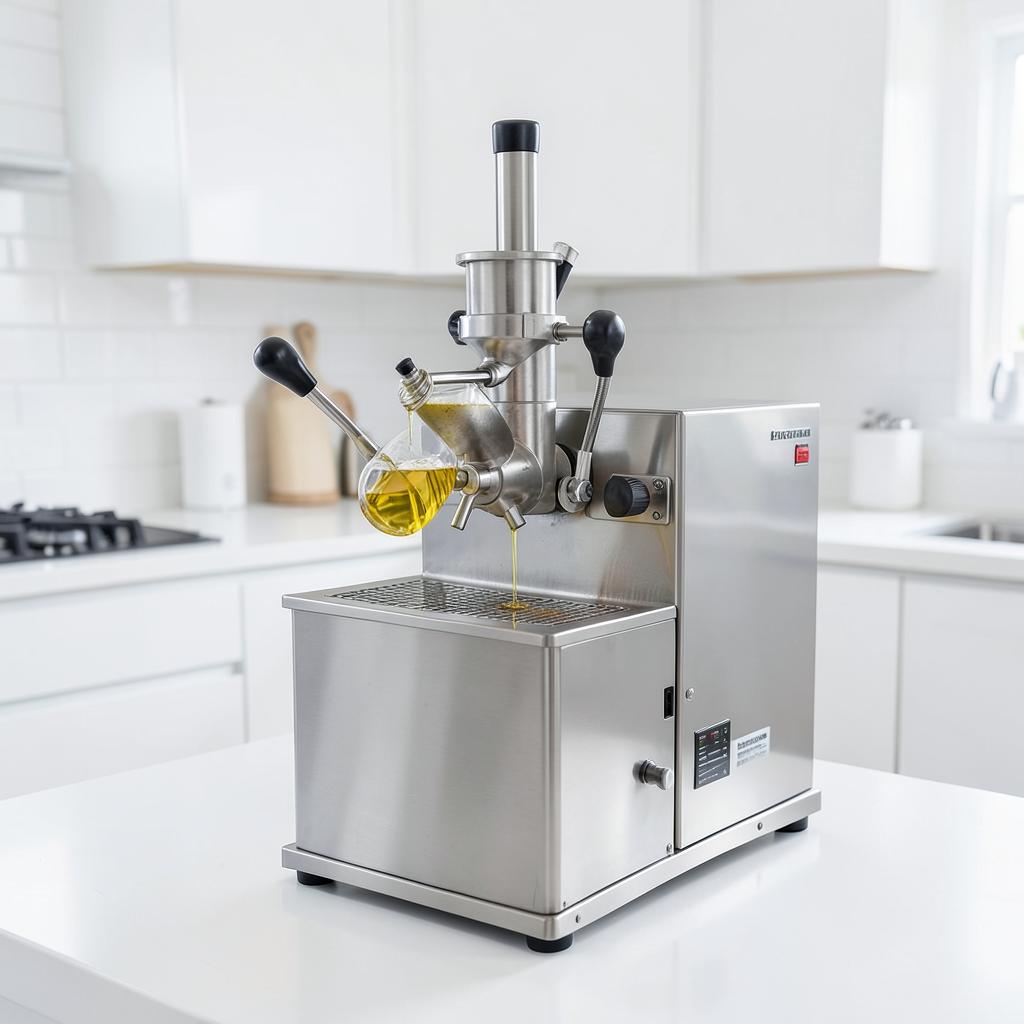 Presse à Huile PH15 — 15 kg/h — vue arrière | Brass AgriTech