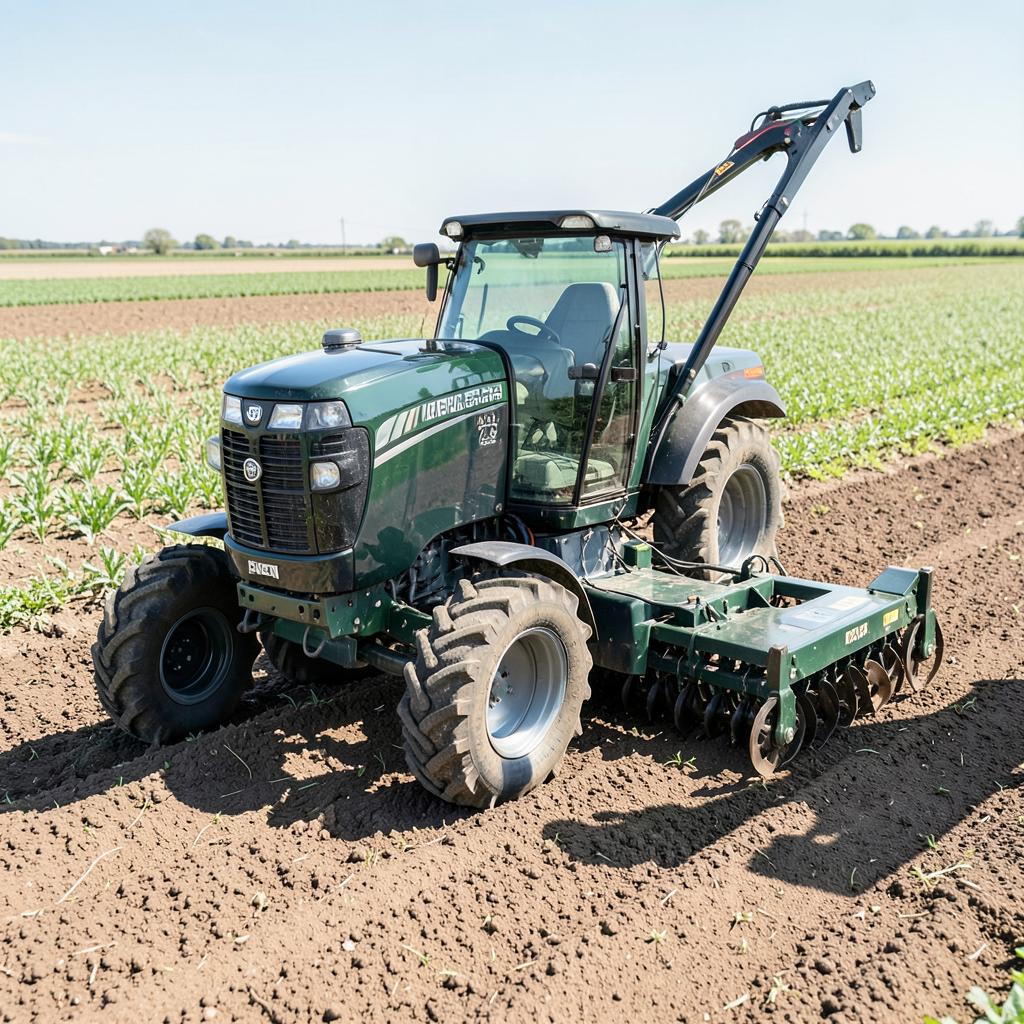 Semoir de Précision SP1 — Mono-rang — vue arrière | Brass AgriTech