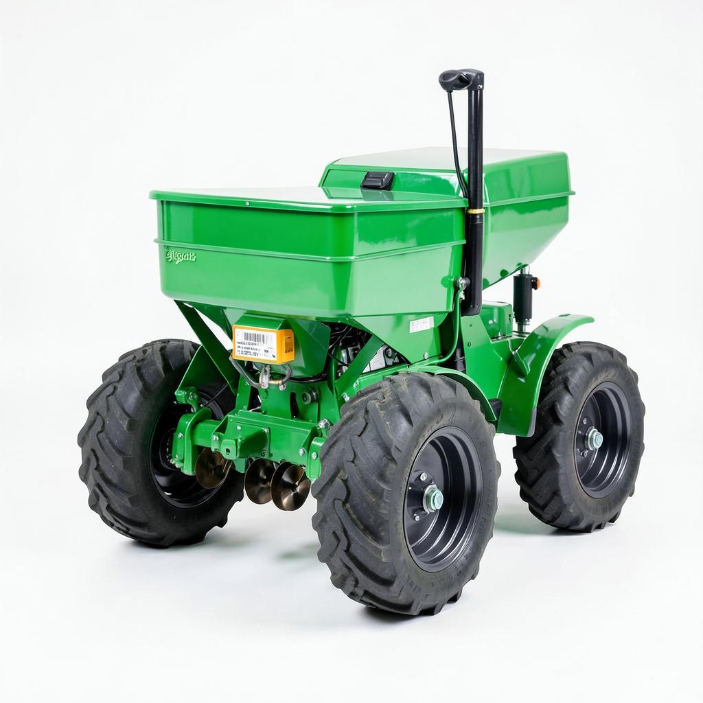 Semoir de Précision SP1 — Mono-rang — détail du moteur et des commandes | Brass AgriTech