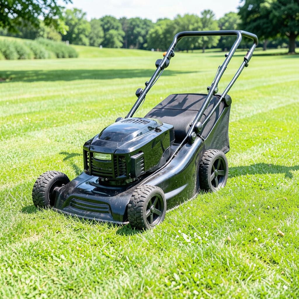 Tondeuse-Broyeur Autoportée YAK4 — 4×4 — vue arrière | Brass AgriTech