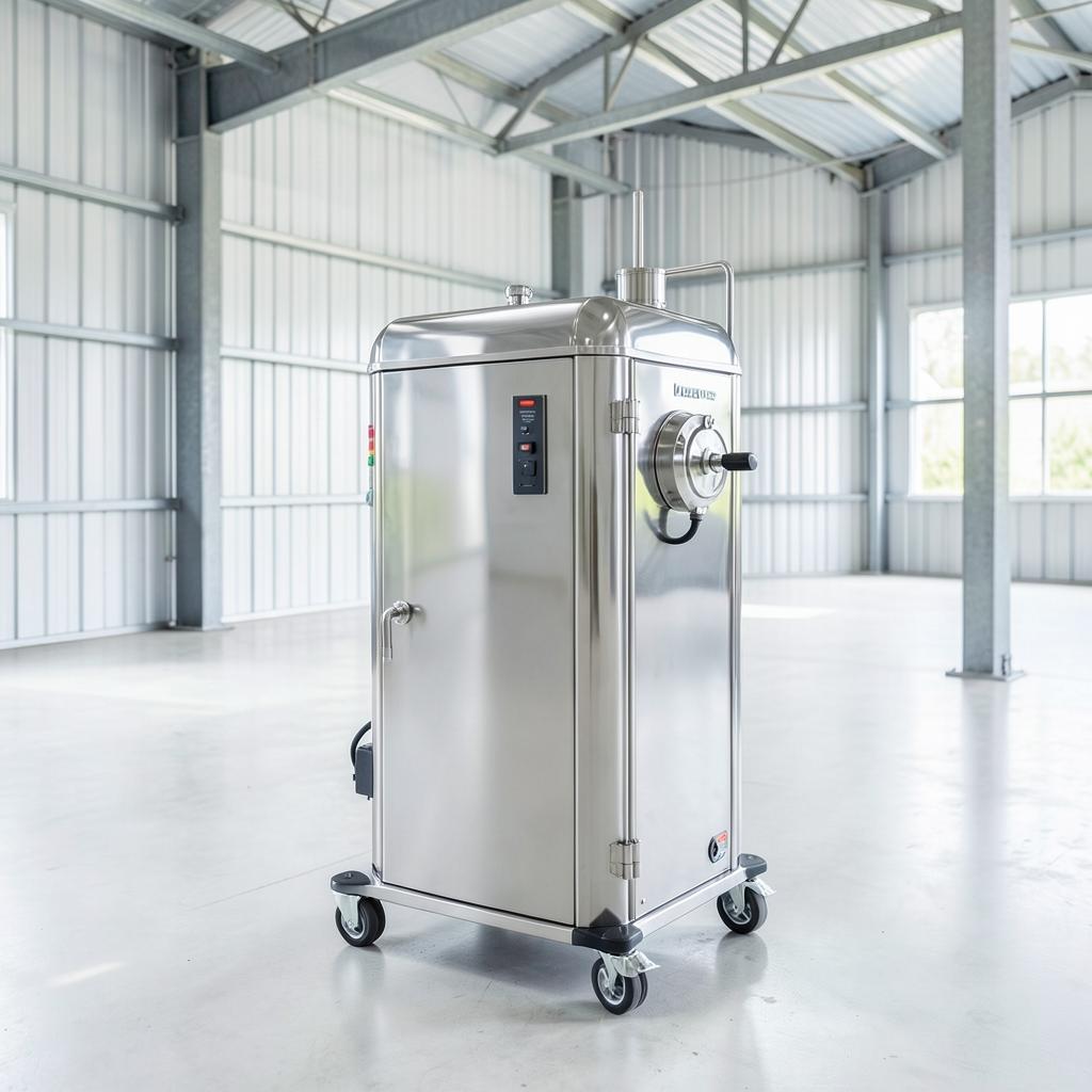 Trayeuse Mobile TM2 — Double Poste — vue arrière | Brass AgriTech